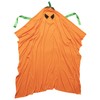 Clearstone Cosplay Halloween 2-Way Teru Pumpkin Poncho, Unisex, Orange