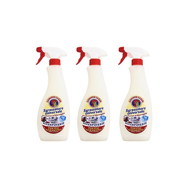 Chante Clair Fettlöser / Sgrassatore Superpotente Marsiglia 3x750ml