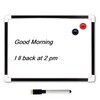 A4 Dry Wipe Magnetic Whiteboard Mini Home Office Notice Memo