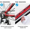 Road Bike Stand Protective Seal Bicycle Transparent Frame Protector Sticker