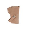 Senkichi Hand Axe Blade Sack, Natural Cowhide Leather, No.29 Brown