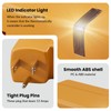 MAXKOSKO 4 PCS Freeze Thermostatically Controlled Outlet，Automatically Turn On Below