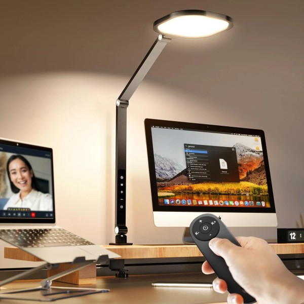 LitONES LED Desk Lamps for Home Office, 1200LM Adjustable Swing