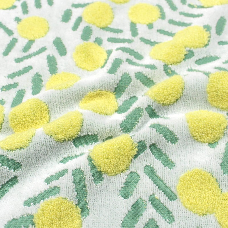 Imabari Towel Iori Mimosa Face Towel (White)