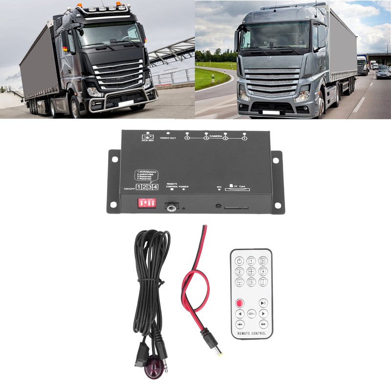 Mobile Digital Video Recorder 4 Channel Mini MDVR 1080P for