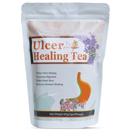 Wins Town Ulcer Healing Tea, Relief Gastritis and Heartburn, Daily Stomach Nourishing Tea, 30 Tea Bags