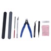 Model Tool Kit Pliers Tweezers File Carving Knife Craft Tools