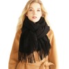 qingchenbeauty Scarf, Women's, Solid Color, Soft, Stole, Men’s, Warm, Light,