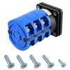 BOJACK Universal Rotary Changeover Switch SZW26-63 660V 63A 3 Position