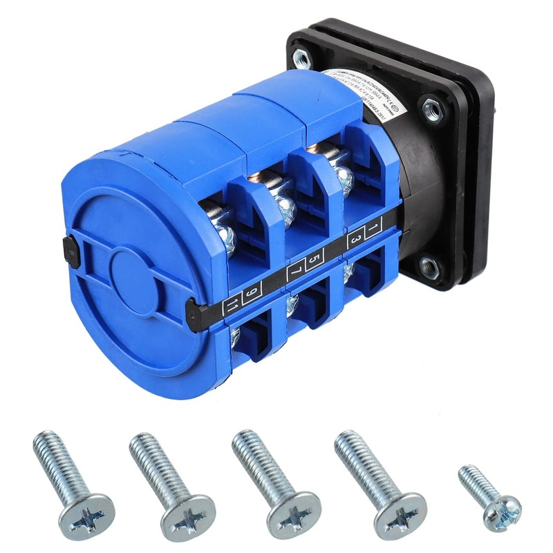 BOJACK Universal Rotary Changeover Switch SZW26-63 660V 63A 3 Position