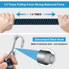 Newthinking 4 Pack Adjustable Bungee Cords with Hooks, Heavy Duty