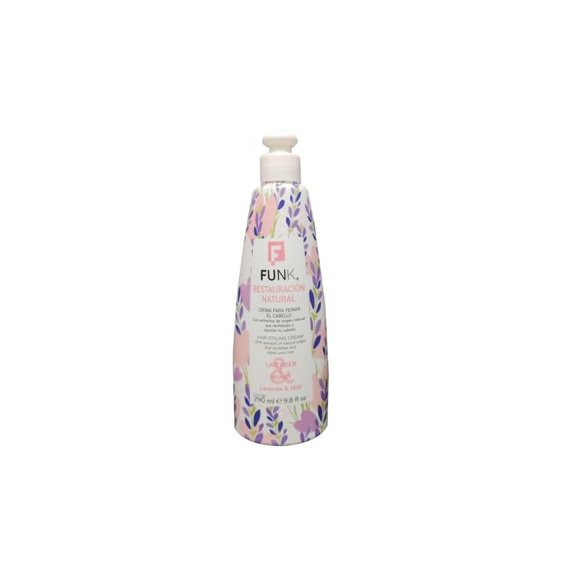 Funk, Crema para Peinar Restauración, 290 ml