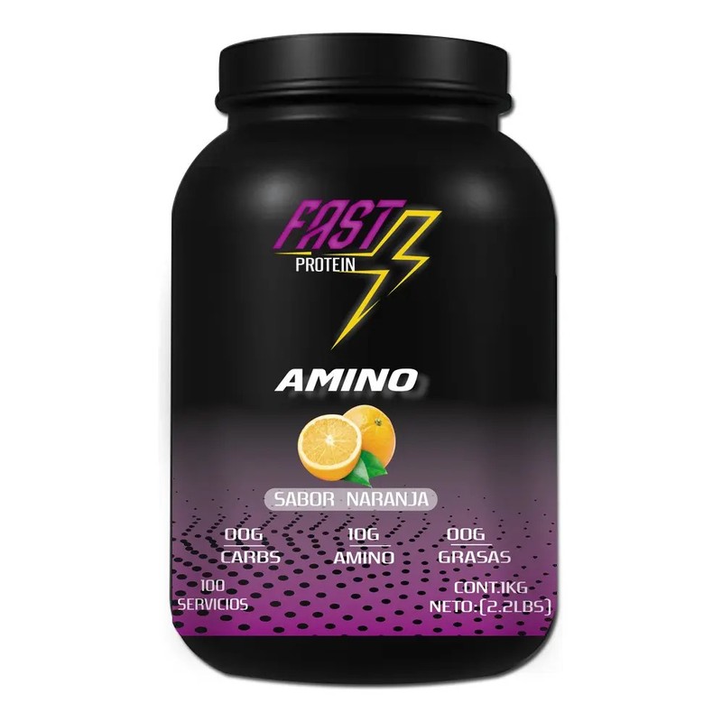 Bcaas Aminoácidos En Polvo Fast 1 Kg Cu Varios Sabores