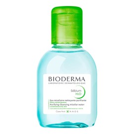 BIODERMA, Agua Micelar, Sébium H2O, Desmaquillante para Piel Grasa, Remueve Impurezas y Controla el brillo, 100ML