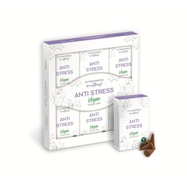 The Vegan Range by Stamford - Incense Cones - Anti Stress - 6packs x 12