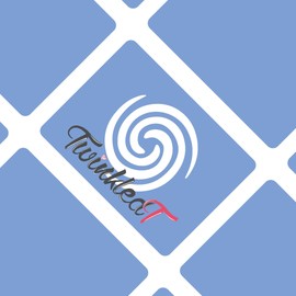 Whirlpool Vinyls By Twinkled T - 1 Sheet of 16 Vinyls