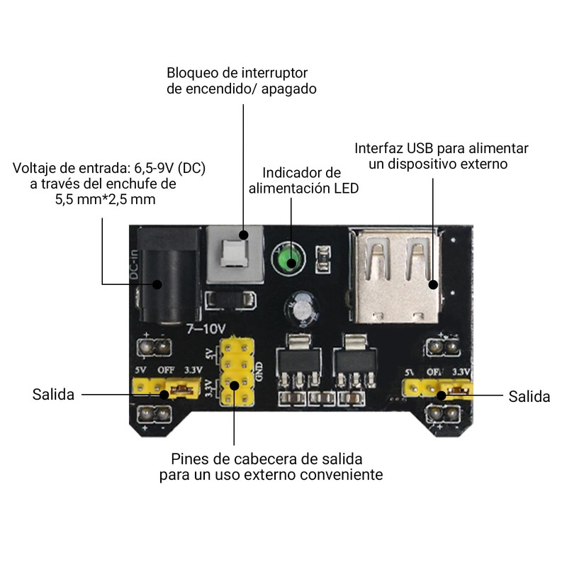Kit Electronica Compatible con Arduino Uno Componentes Electronicos, Raspberry Pi,