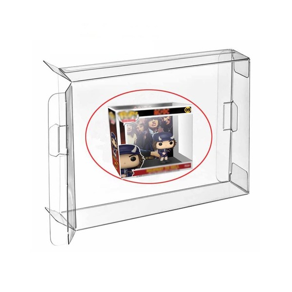 WICAREYO Protective Case Made of Transparent Plastic Suitable for POP