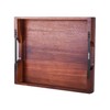 VEVOR Wood Serving Tray, Acacia Wooden Tray Board with Handles,