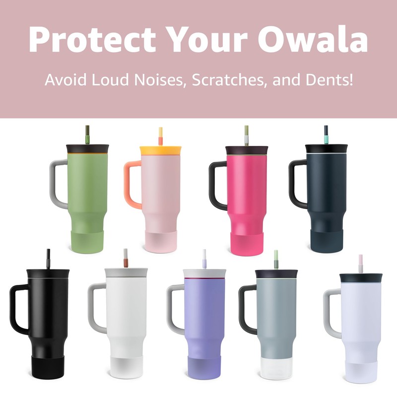 Jmoe USA Silicone Sleeve for Owala 40oz Tumbler | Fits