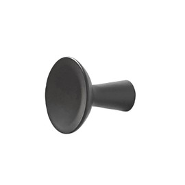 Hickory Hardware H078782MB Maven Collection Hook Knob 2-5/16 Inch Diameter Matte Black Finish