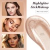 LINXINS Liquid Contour Wand 3PCS Liquid Blush Sets, Liquid Bronzer,