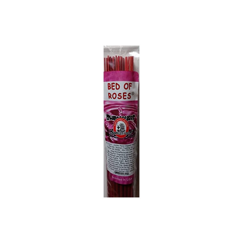 Blunteffects Bed of Roses 19 Inch Jumbo Incense Sticks -