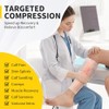 CAMBIVO CAMBIVO Calf Compression Sleeve Men and Women, Footless Compression