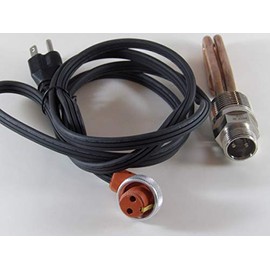 Engine Block Heater compatible with 2000-2004 Peterbilt Truck 387 w/Cat C12 (12.0L) Eng. (To 1/2004)