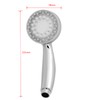 LED Shower Head Bathroom Hand with 3 Colours Blue/Green/Red Colour