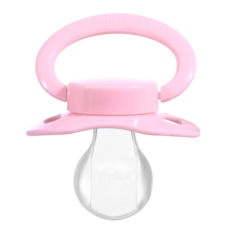 Landofgenie Large Teat Shield Dummy Adult Size Pink