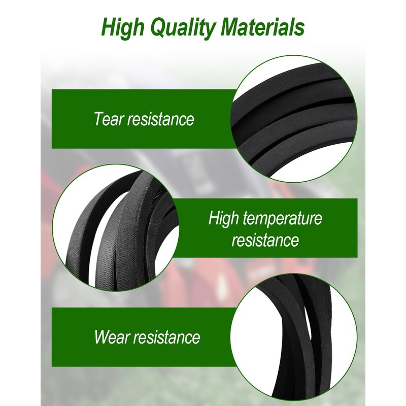 60" Deck Belt Fit for Toro 133-4372 Wheel Horse Time