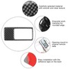 Parking Switch Panel Frame Cover Carbon Fiber Sticker Fit for
