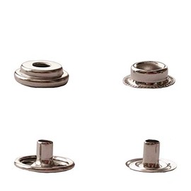 Ymaiss 112pcs Canvas Boat Snaps Fastener Set, Marine Grade 100% 304 Stainless Steel,Cap Dia 5/8"(15mm),Inclu Cap,Socket,Stud and Elyete.112pcs=28sets