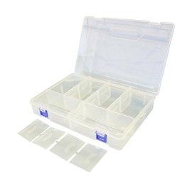 リングスター スーパークラブパーツ クリア L300×W200×H62mm 10仕切 RP-300