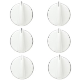 HAÜS PARTS WH01X10060 Dryer Selector knob Compatible with Top Brands Replaces with WE1M445, WE1X10142, GJSRP080B1WW, PS268450, WE01X10142, WE01X10147, GJSRP080B1WW (6-Pack)