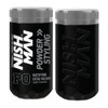 Nishman Polvo Texturizador para Cabello, Negro, Extra Volumen, Control Ligero,