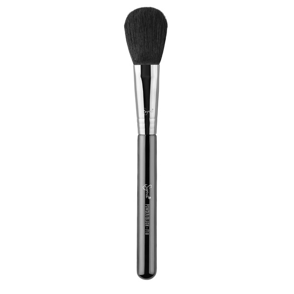 Sigma Beauty Professional F10 Powder synthetic Face Makeup Brush SigmaTech fibers for Blending Foundation and Loose Powder Makeup