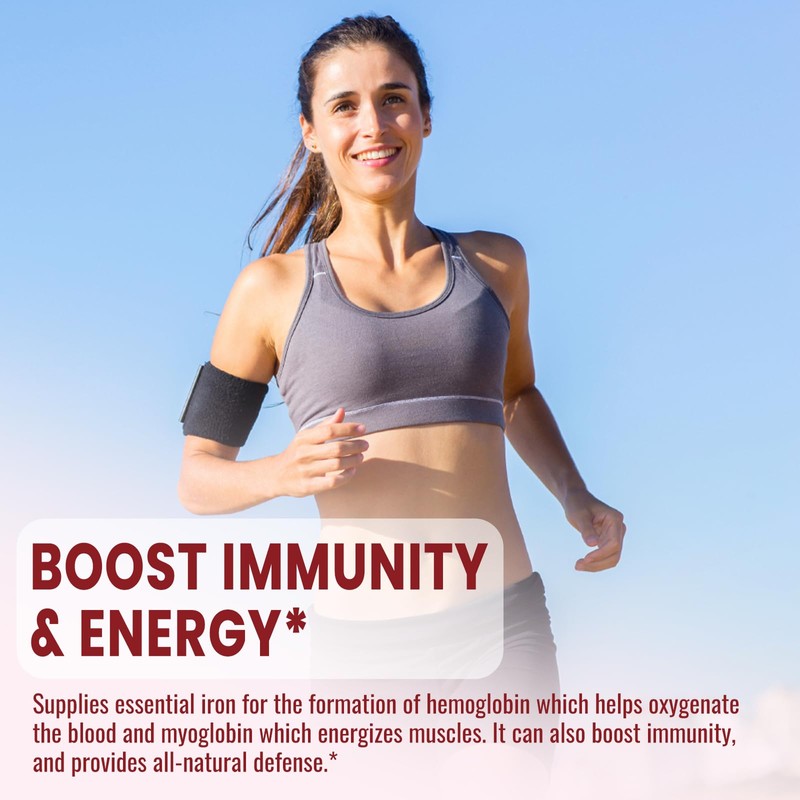 dilib (2 Pack) Liquid Iron Supplement for Women & Men