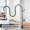 CREA Kitchen Faucet,Kitchen Faucet with Pull Down Sprayer,RV Kitchen Sink