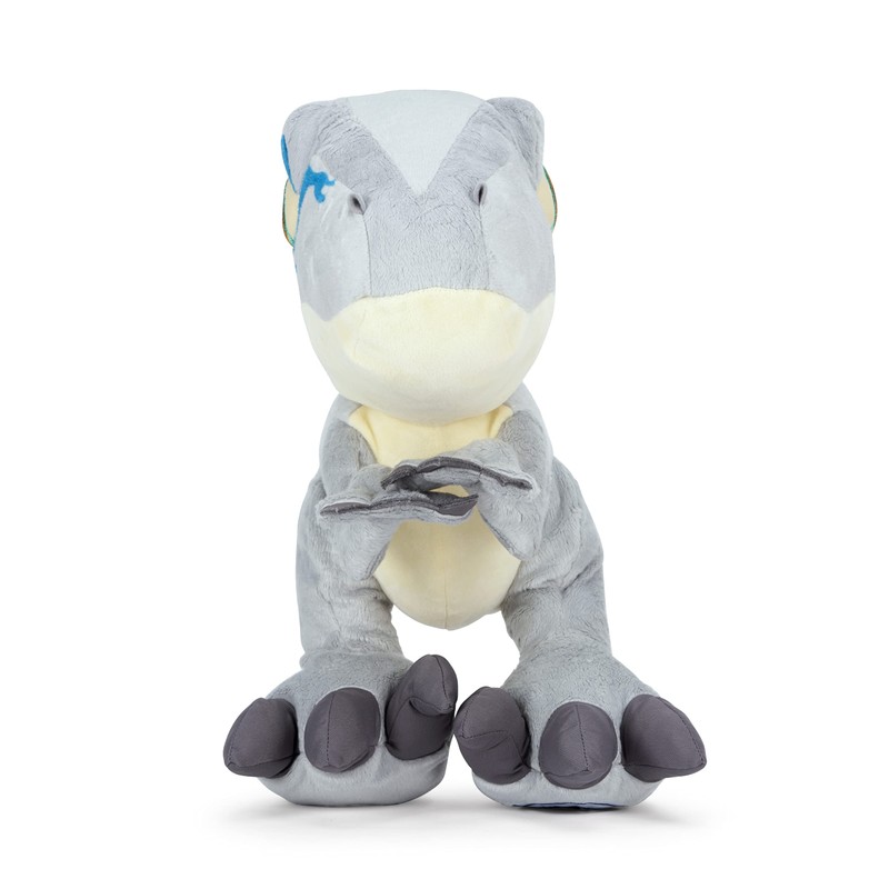 Schmidt Spiele 42753 Jurassic World Cuddly Toy, 30 cm, Blue