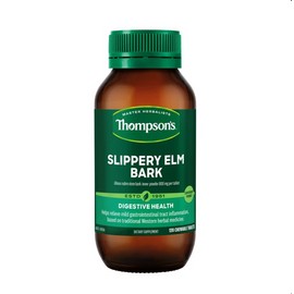 Thompson's Slippery Elm Bark 800mg 120 Tablets (Expiry 07/2025)