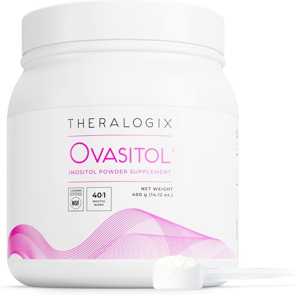 Theralogix Ovasitol Inositol Powder - 90-Day Supply - Myo-Inositol &