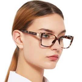 OCCI CHIARI Reading Glasses for Women Cat Eye Reader Chic 0 1.0 1.5 2.0 2.5 3.0 3.5 4.0 5.0 6.0 (Demi, 3.0)