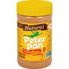 Peter Pan Natural Honey Roast Creamy Peanut Butter Spread, 16.3