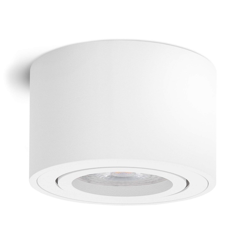 linovum SMOL LED Surface-Mounted Light Matt White - Flat &