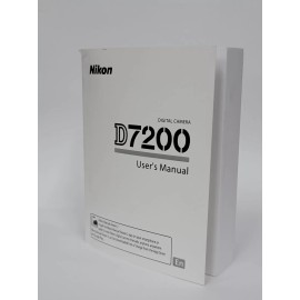 Nikon D7200 Instruction Owners Manual D7200 Book  NEW