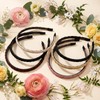 Amabro 6 Pcs Braided Headbands for Women, Non Slip Thin