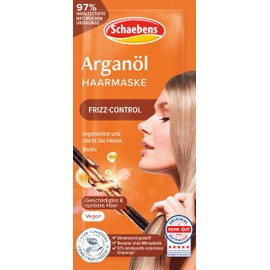 Schaebens Argan Oil Hair Mask – Frizz-Control – for Damaged and Brittle Hair Vegan