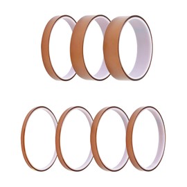 QWORK® 7 Rolls Heat Resistant Tape, Heat Transfer Tape, Heat Tape Sublimation, for Elecric Products, 3D Printers, 4mm / 6mm / 8mm / 10mm / 12mm / 20mm / 25mm x 10m
